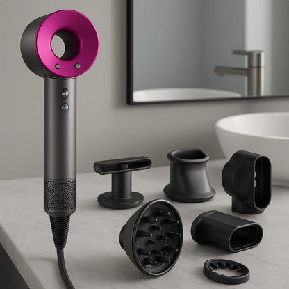 Secador de pelo iónico ELOYRA® AirPro - 5 accesorios + mascarilla colágeno GRATIS